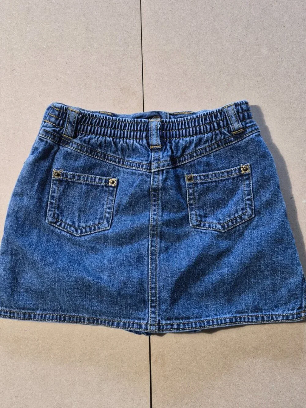 Gymboree Denim Skort 3Y Girls Vintage 2002 Little Hula Girls Embroidered Y2K